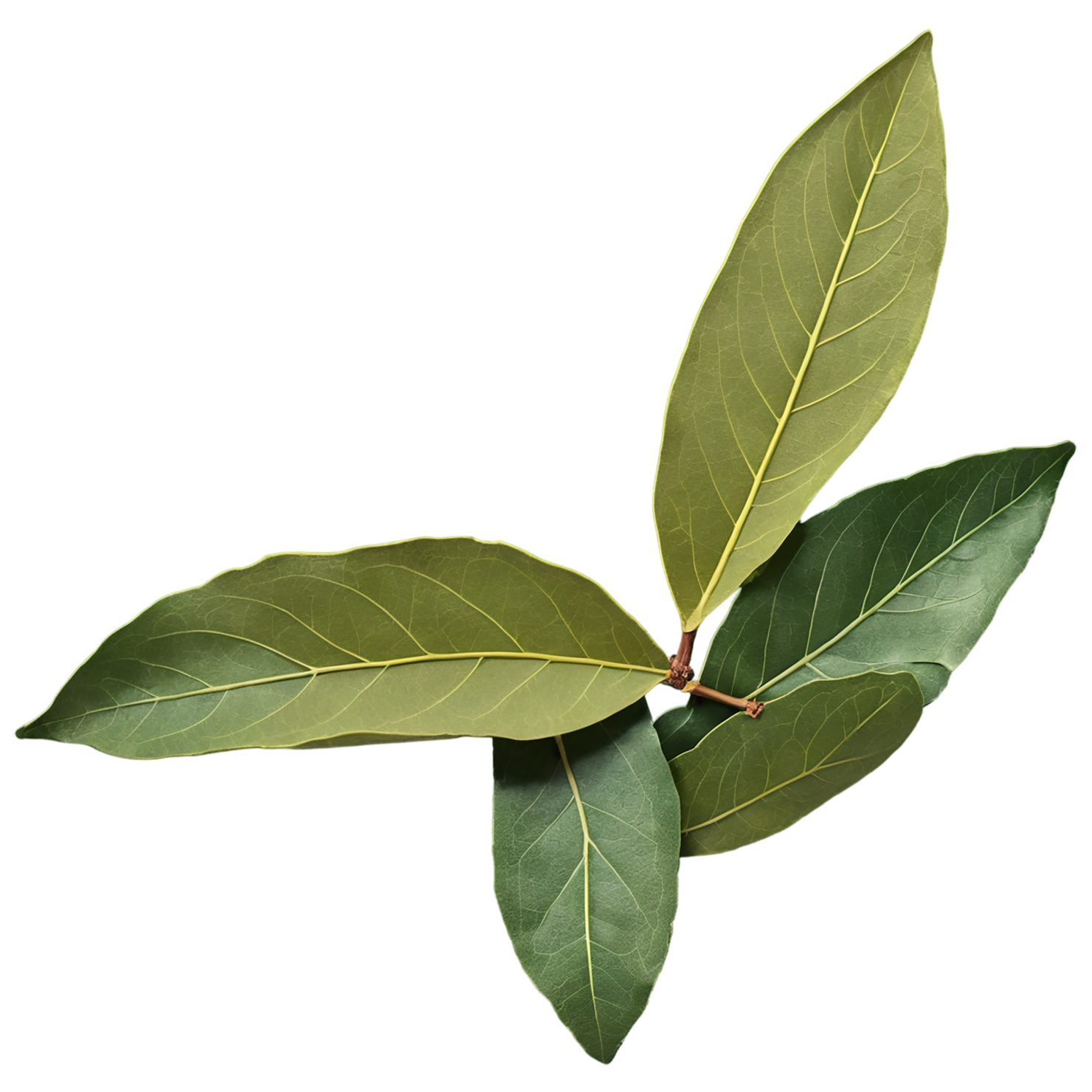 Bay leaves Herbs isolated on transparent background, #6818
