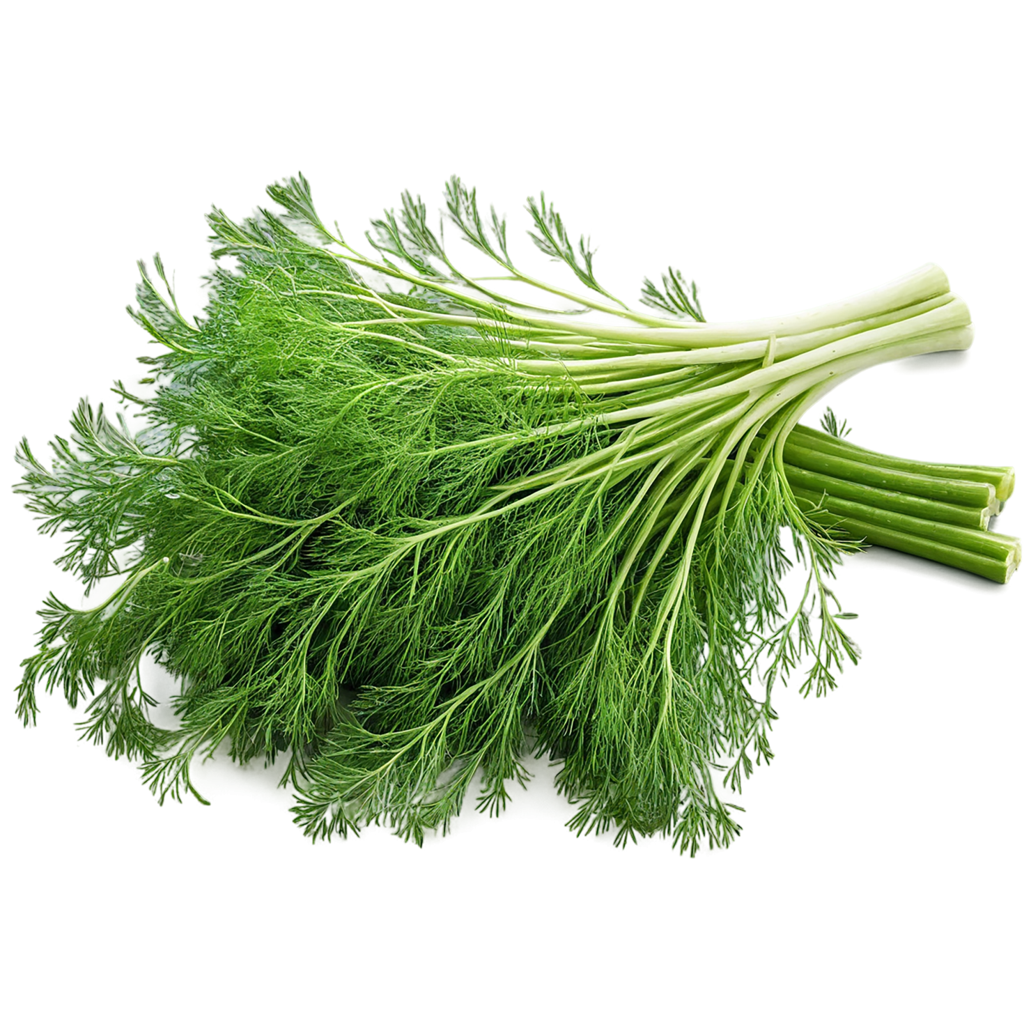 Dill Herbs isolated on transparent background, #7010