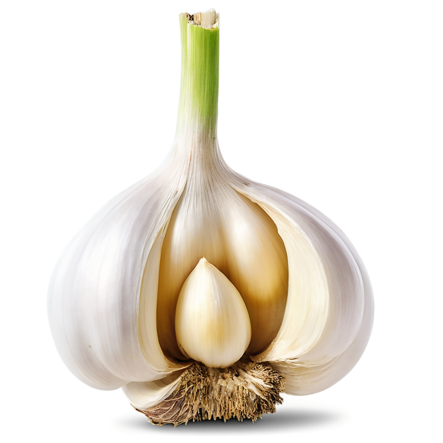 Garlic Herbs isolated on transparent background, #7057