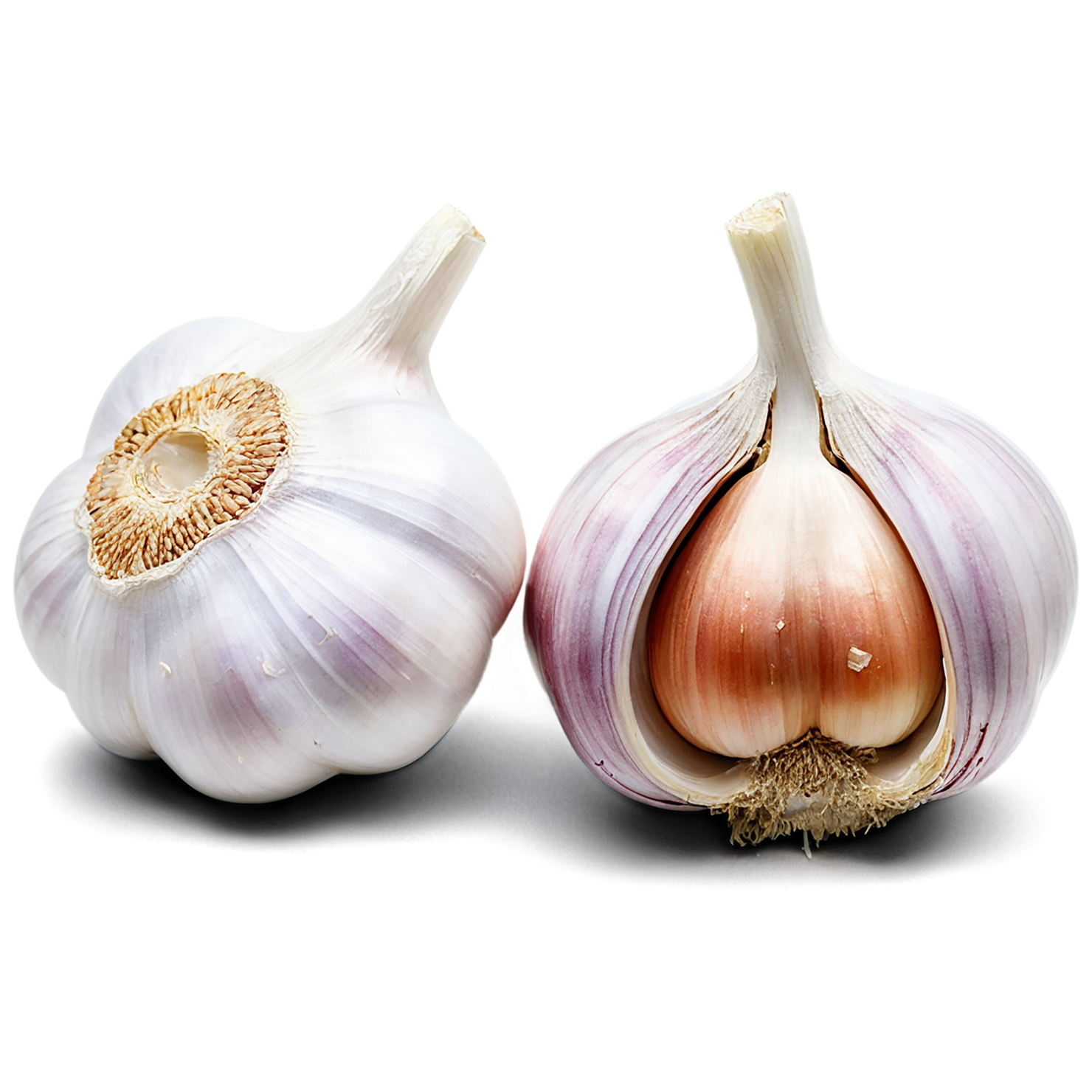 Garlic Herbs isolated on transparent background, #7070
