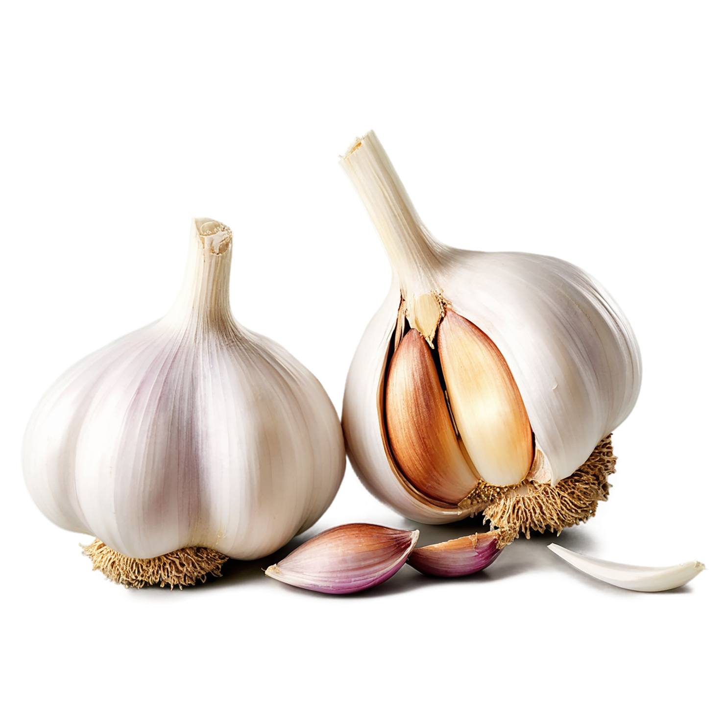 Garlic Herbs isolated on transparent background, #7071