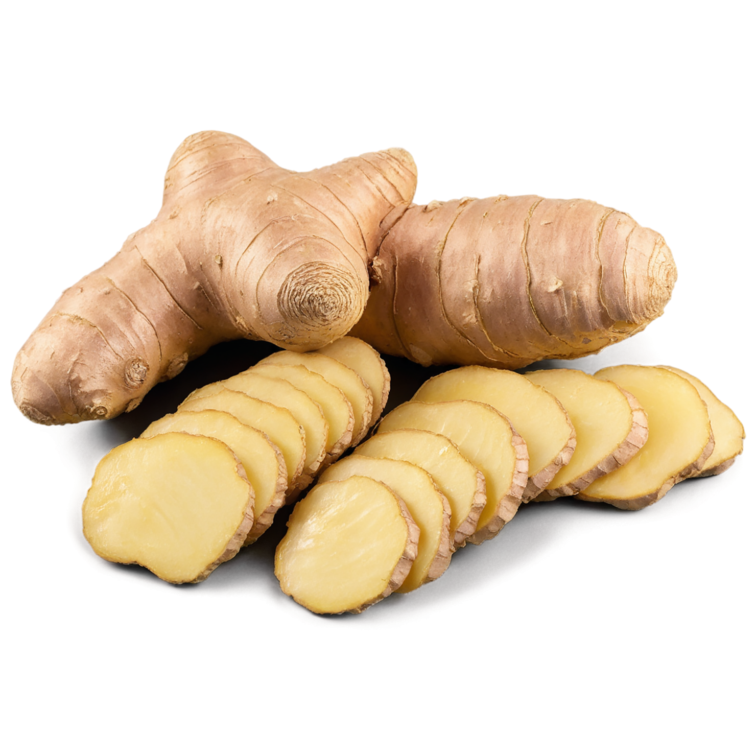 Ginger Herbs isolated on transparent background, #7074