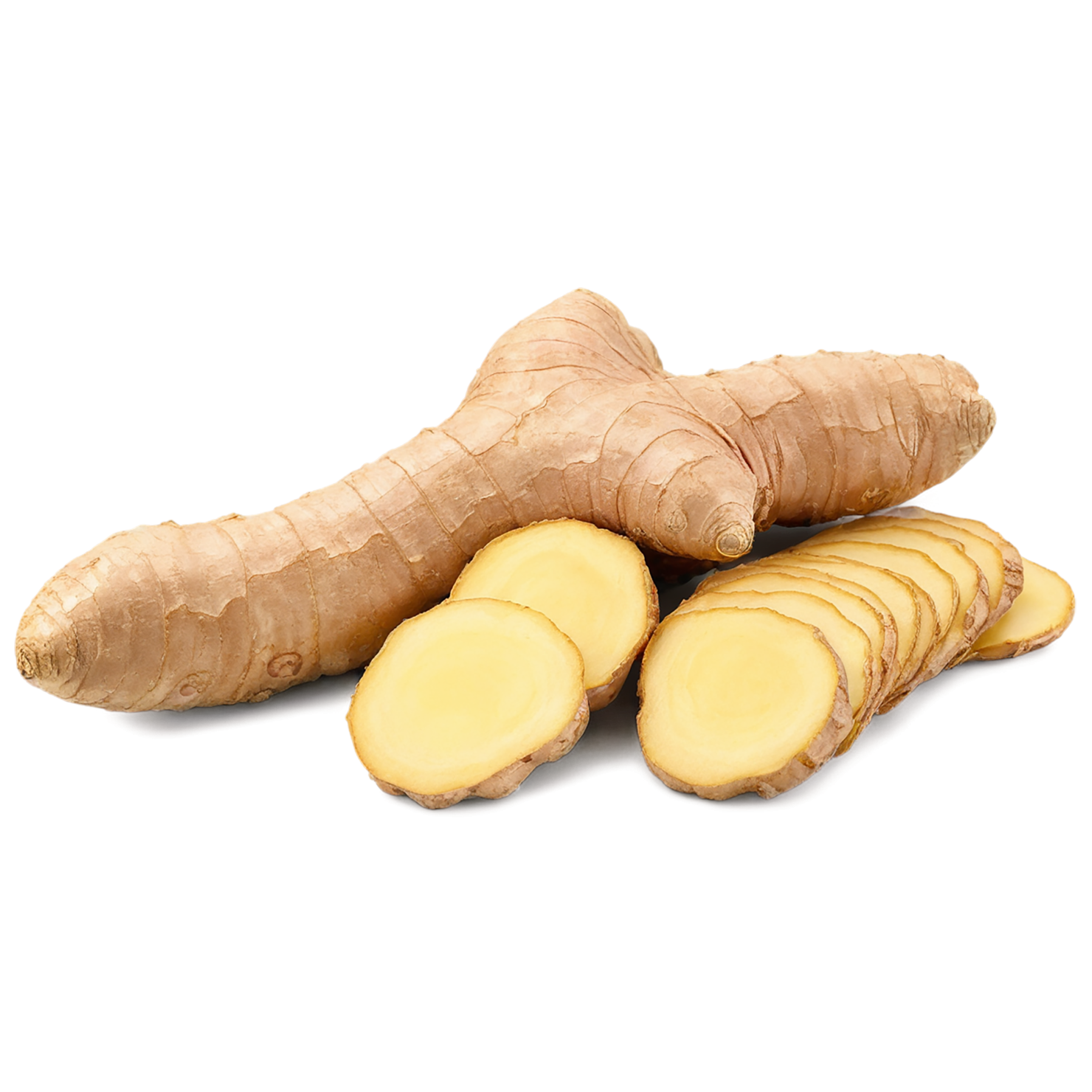 Ginger Herbs isolated on transparent background, #7080