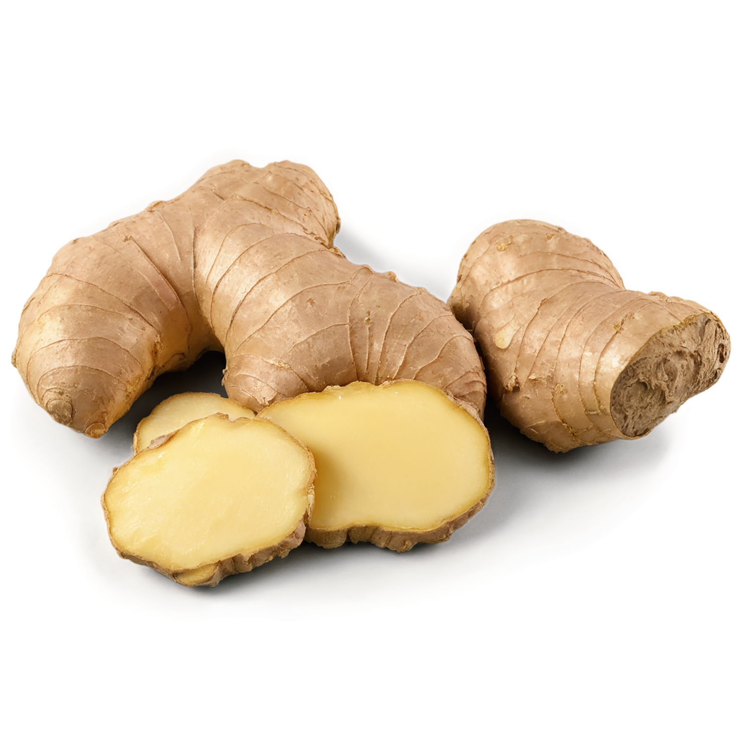 Ginger Herbs isolated on transparent background, #7090