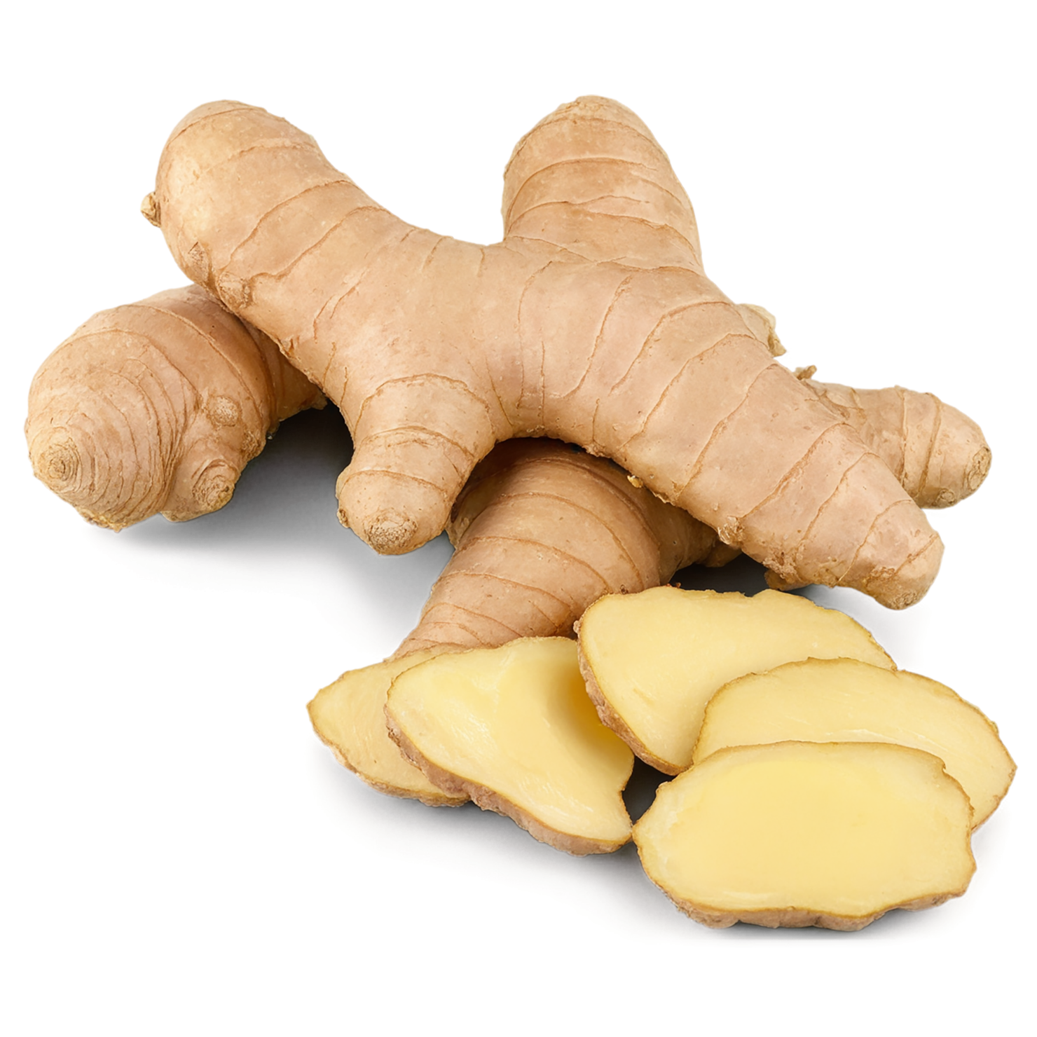 Ginger Herbs isolated on transparent background, #7094