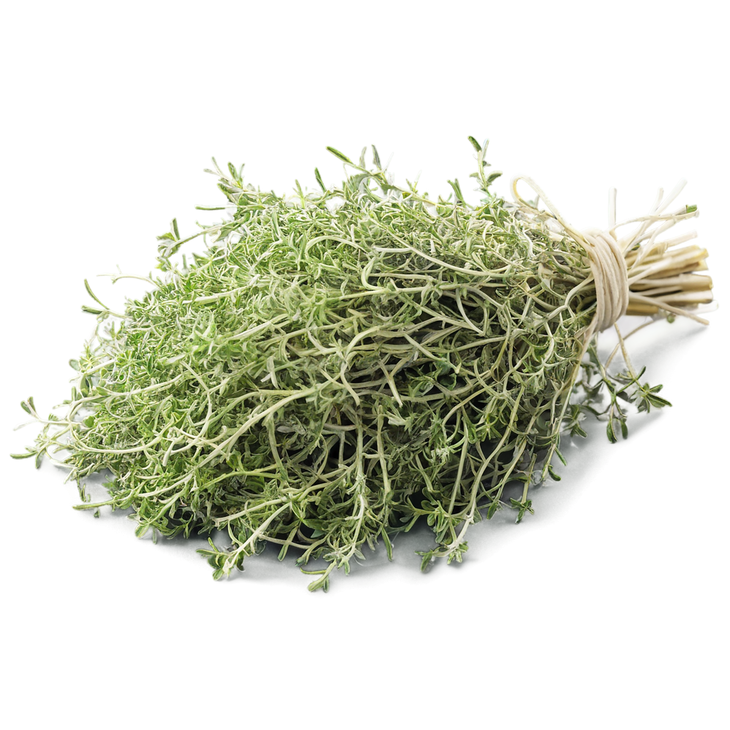 Thyme herbs isolated on transparent background, #7399