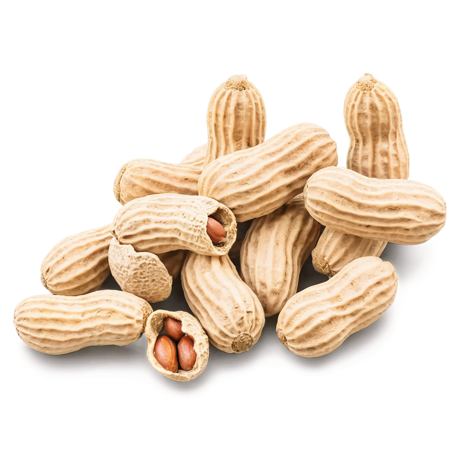 peanuts nuts isolated on transparent background, #7549