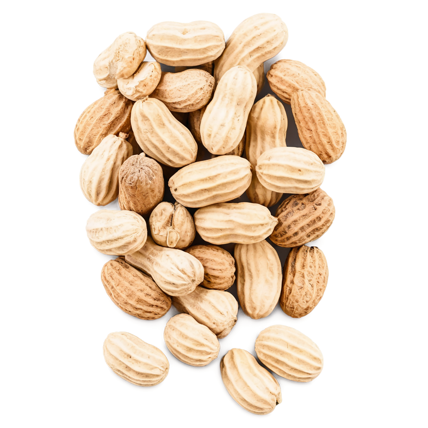 peanuts nuts isolated on transparent background, #7556