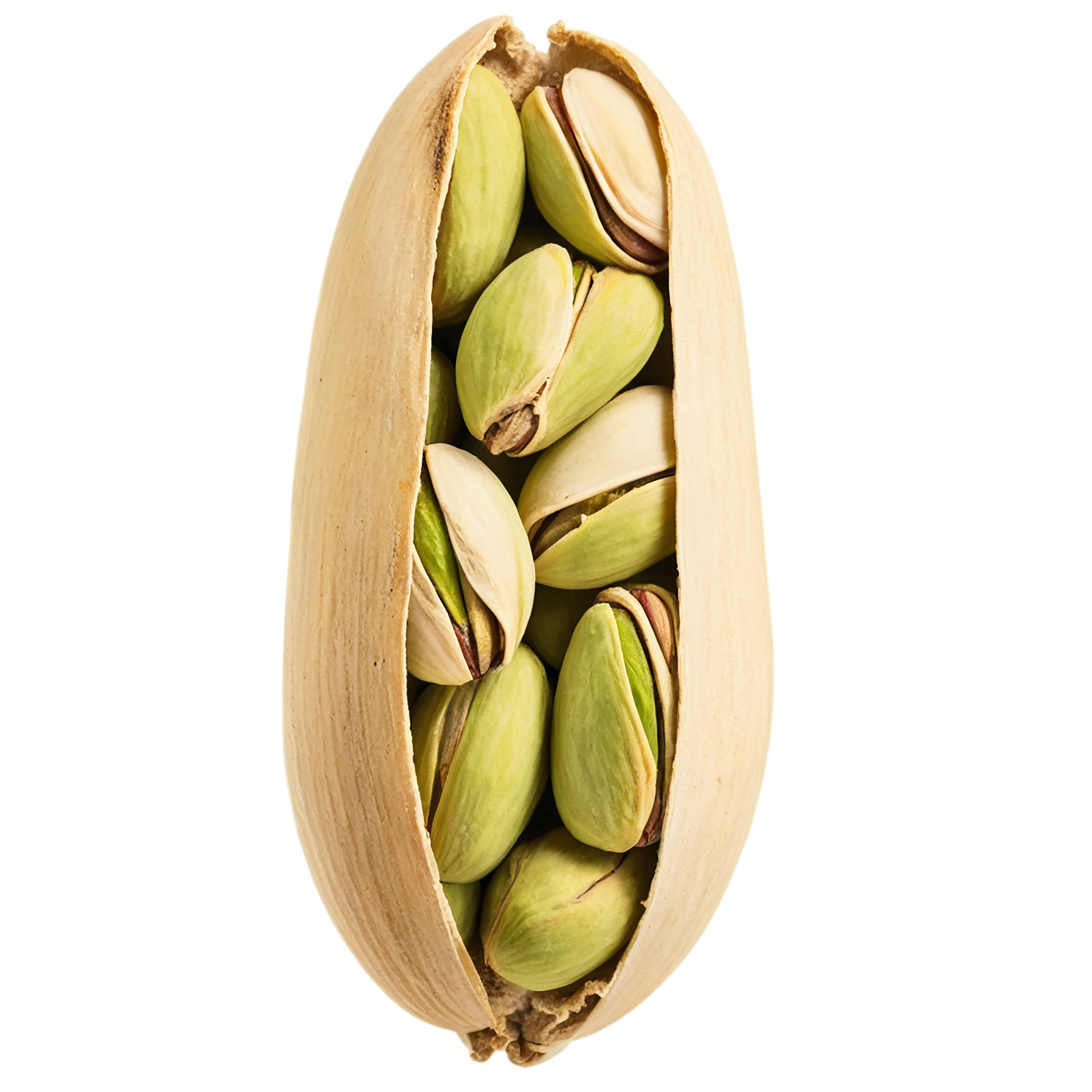 Pistachios nuts isolated on transparent background, #7571