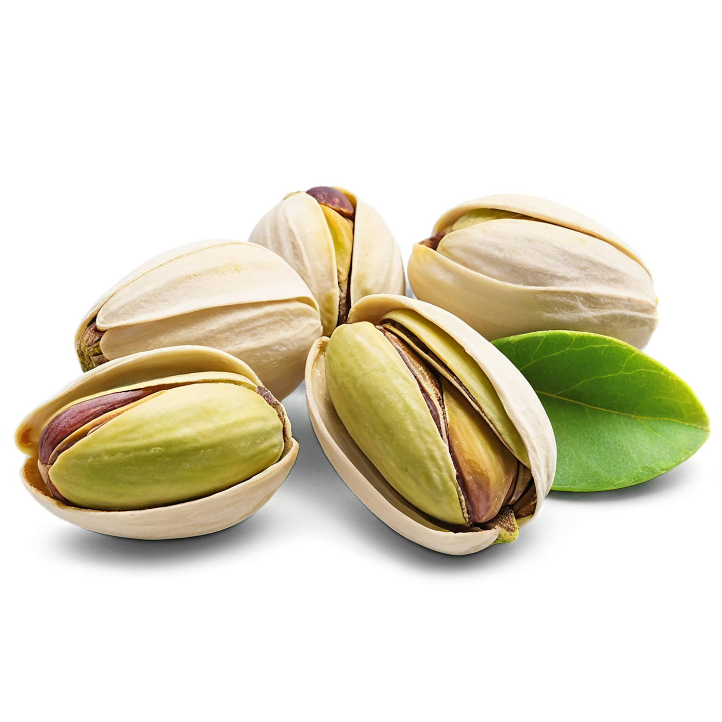 Pistachios nuts isolated on transparent background, #7573