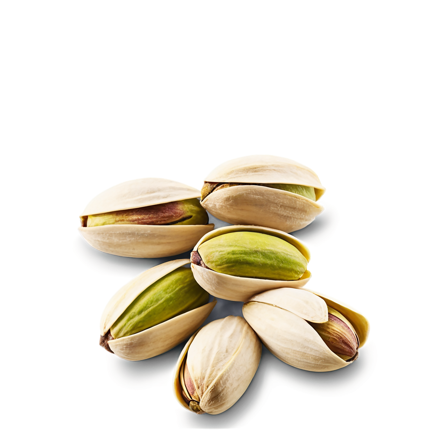 Pistachios nuts isolated on transparent background, #7574