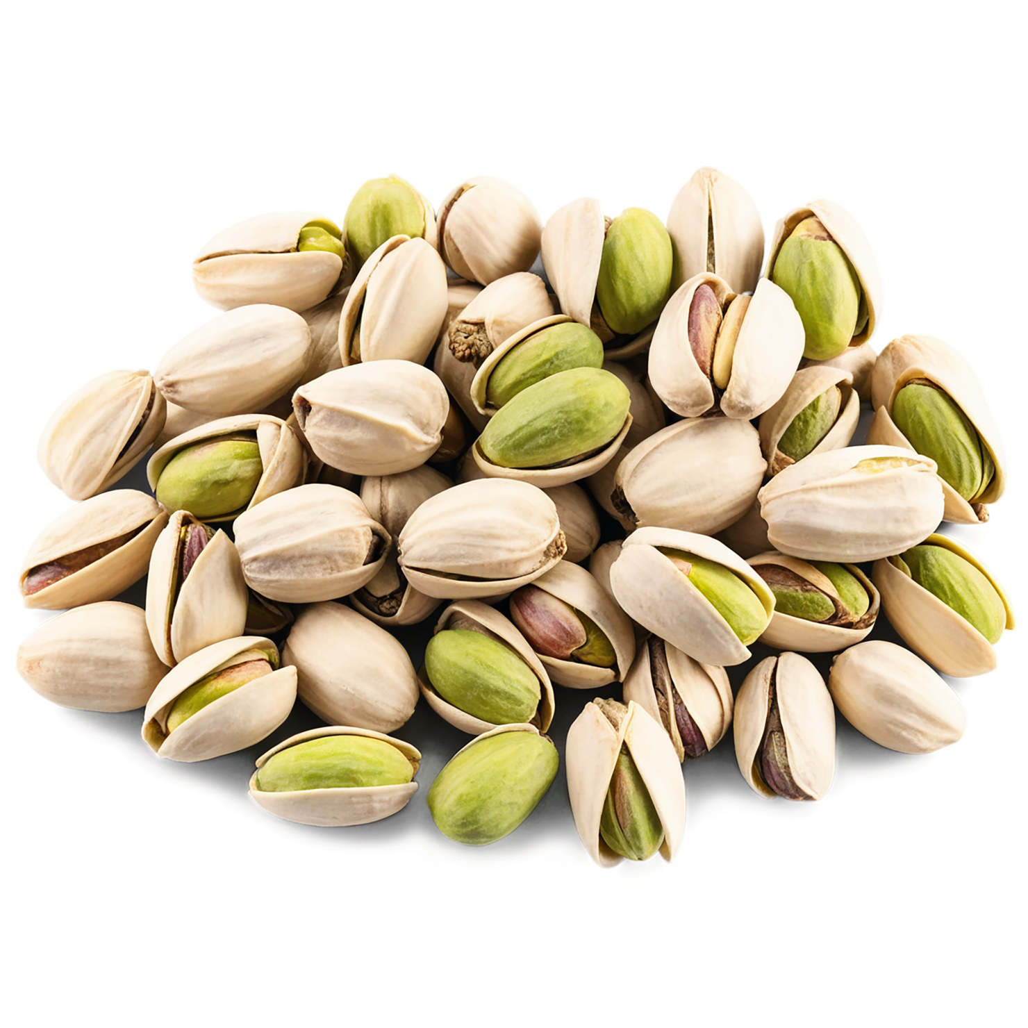Pistachios nuts isolated on transparent background, #7582