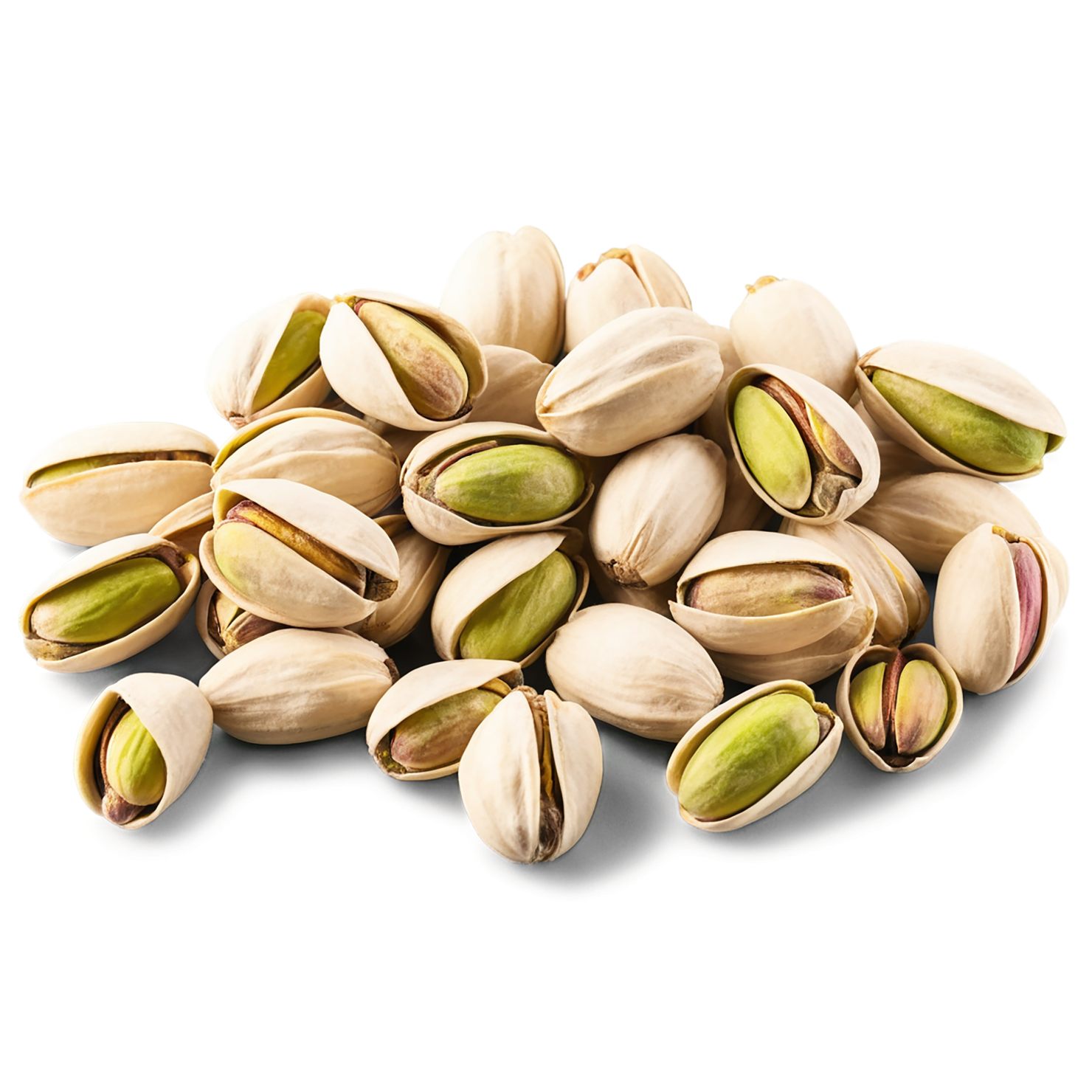 Pistachios nuts isolated on transparent background, #7583