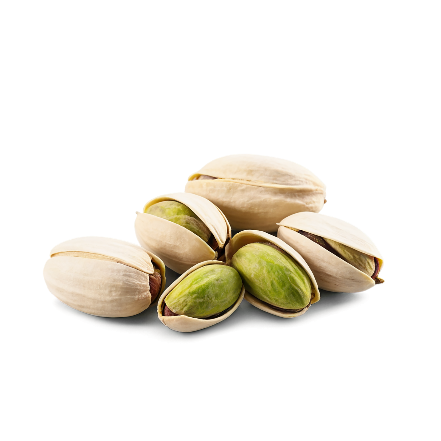 Pistachios nuts isolated on transparent background, #7590