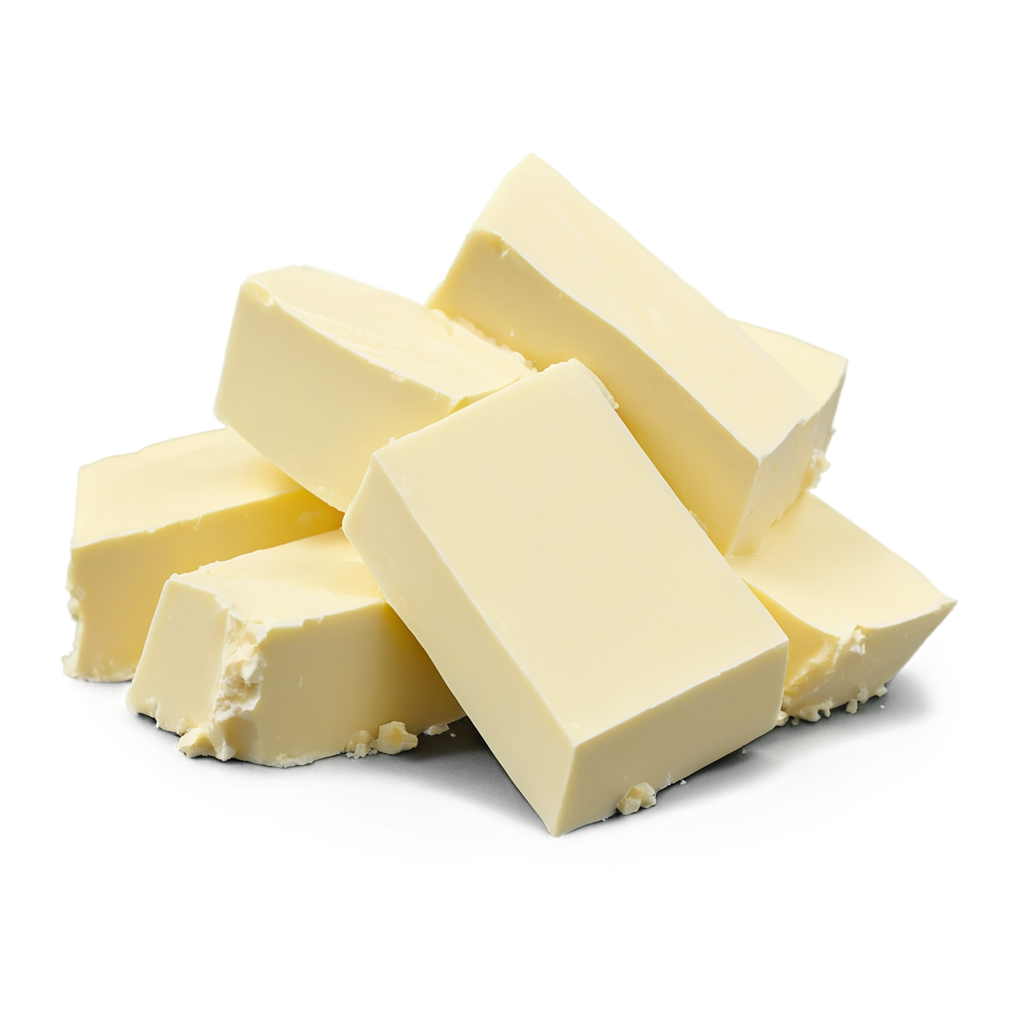 Cocoa butter isolated on transparent background, #7669