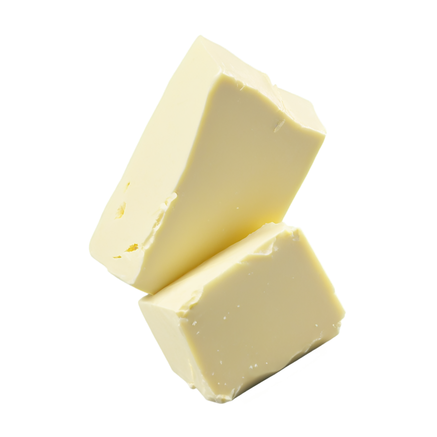 Cocoa butter isolated on transparent background, #7675