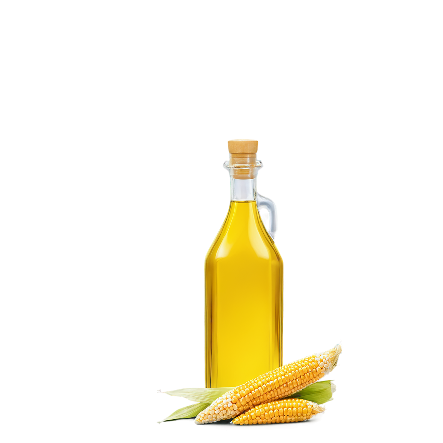 Corn oil isolated on transparent background, #7709