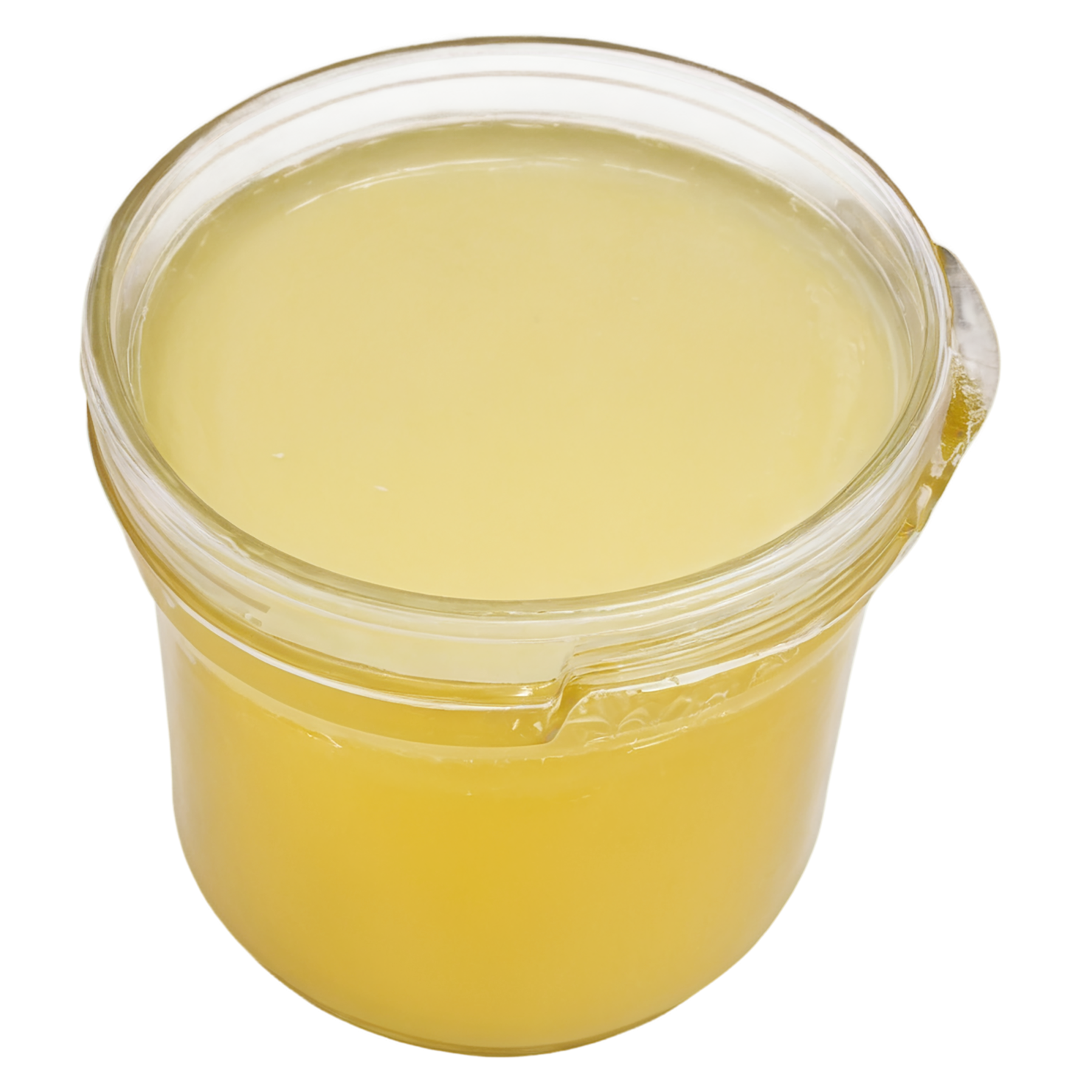 Ghee fat isolated on transparent background, #7774