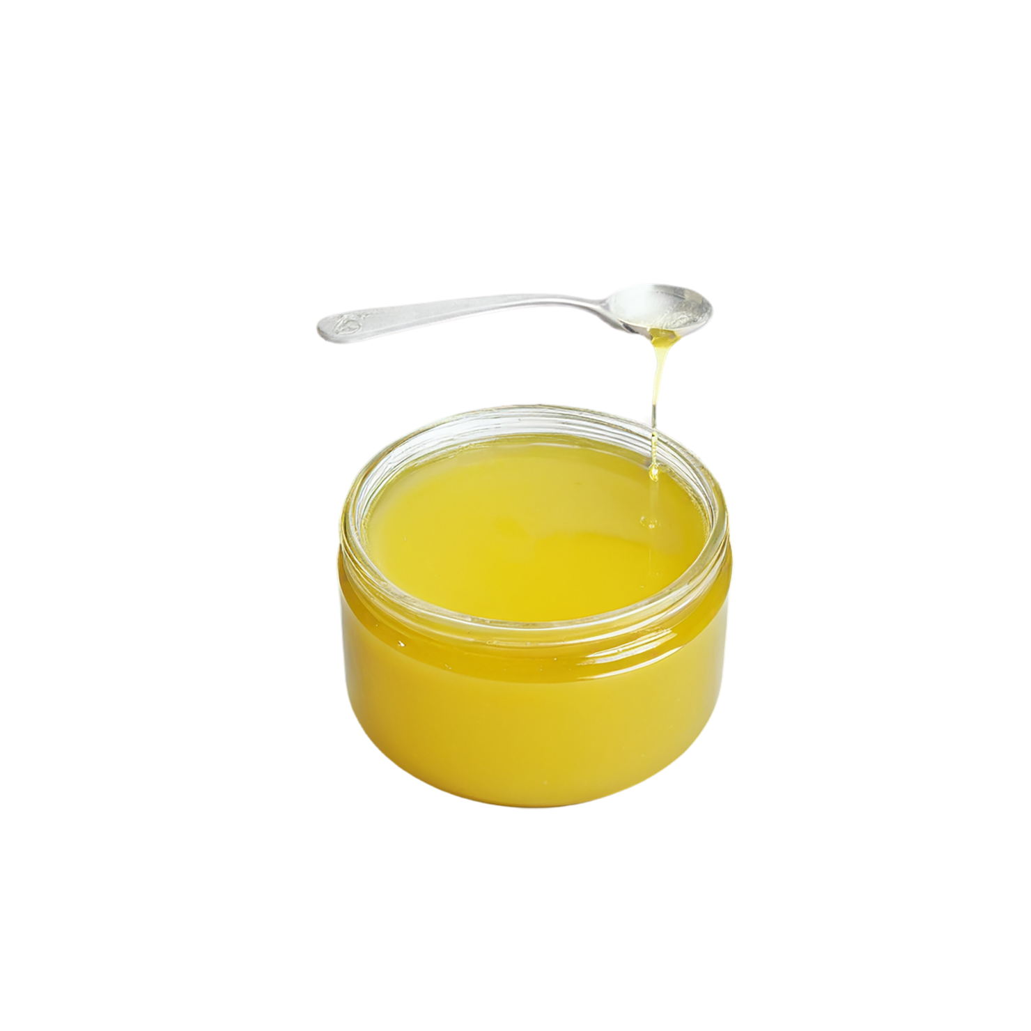Ghee fat isolated on transparent background, #7789