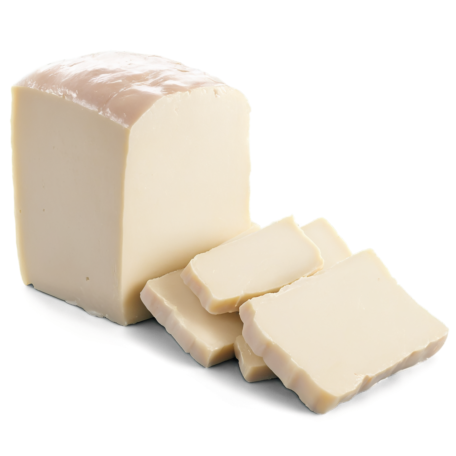 Lard fats isolated on transparent background, #7833