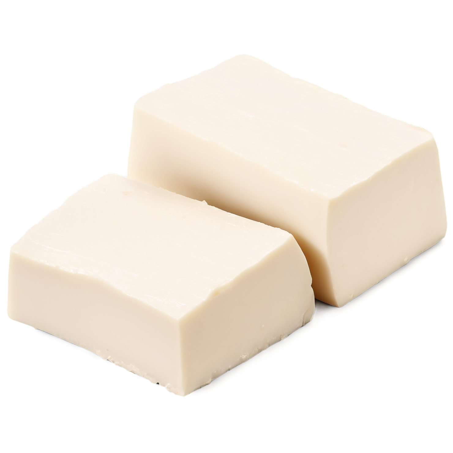 Lard fats isolated on transparent background, #7851