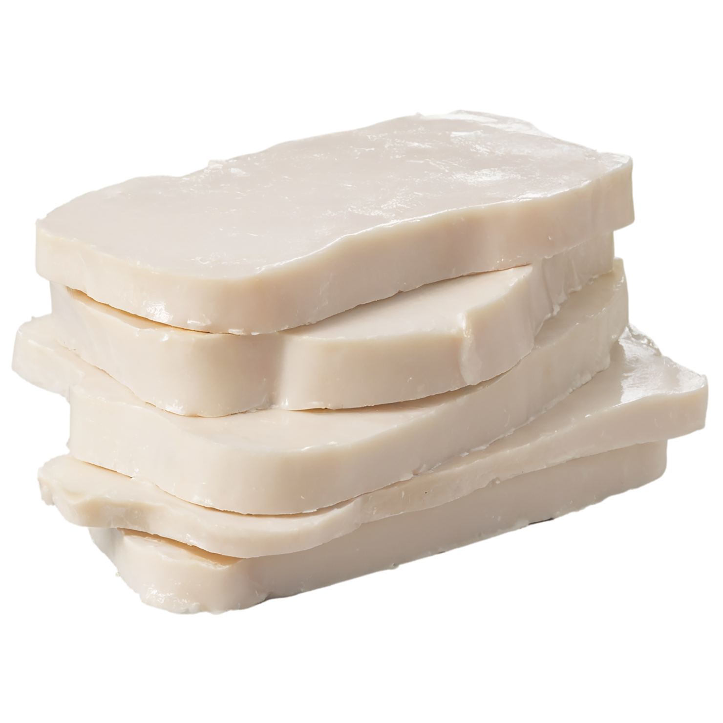 Lard fats isolated on transparent background, #7854