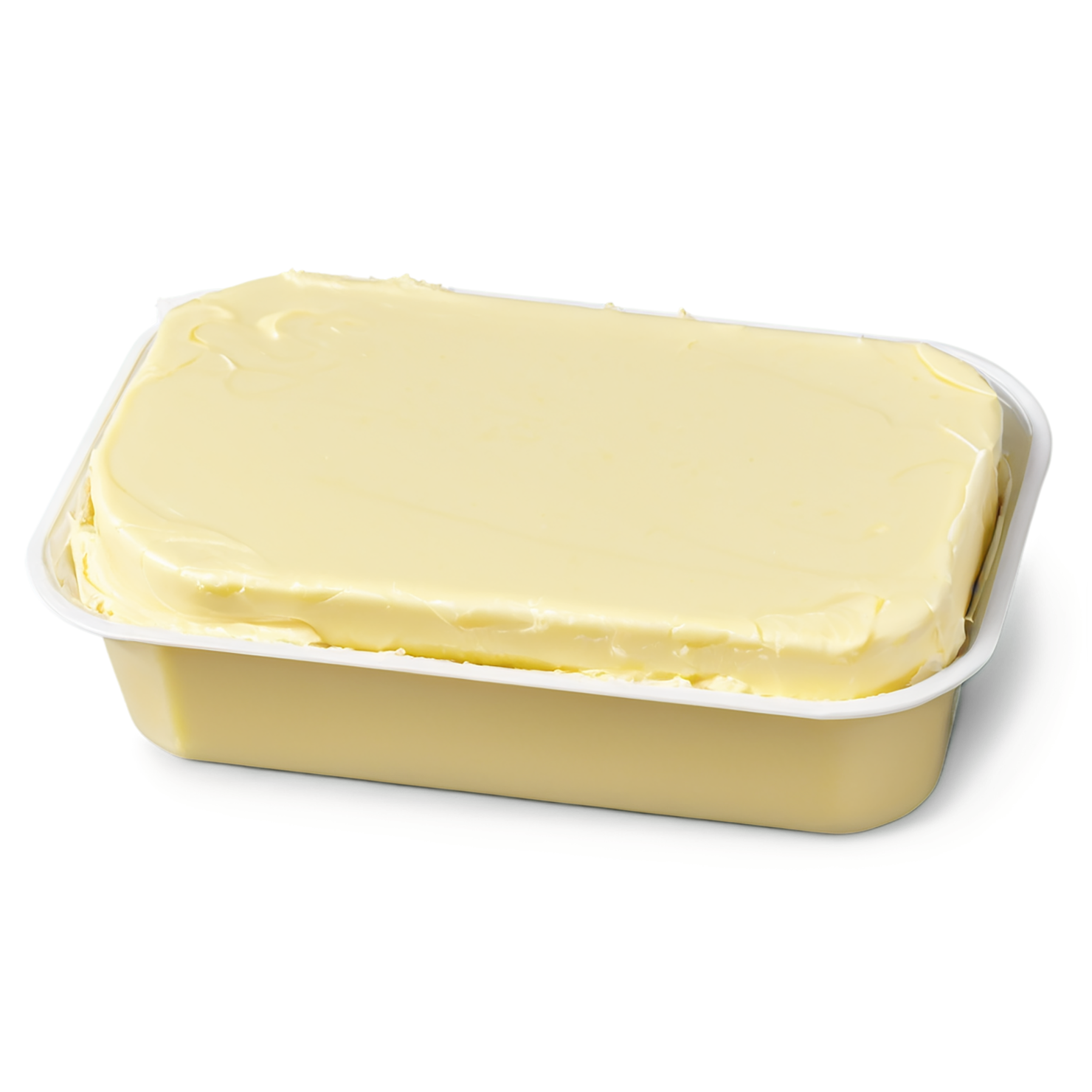 Margarine fats isolated on transparent background, #7858