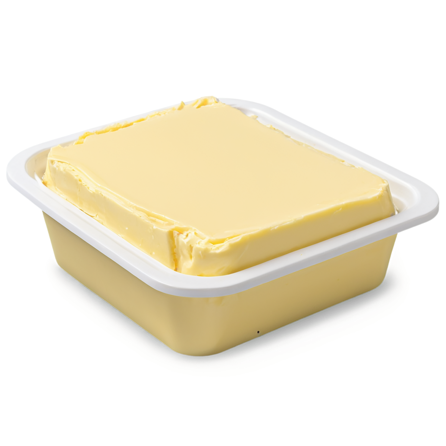 Margarine fats isolated on transparent background, #7860