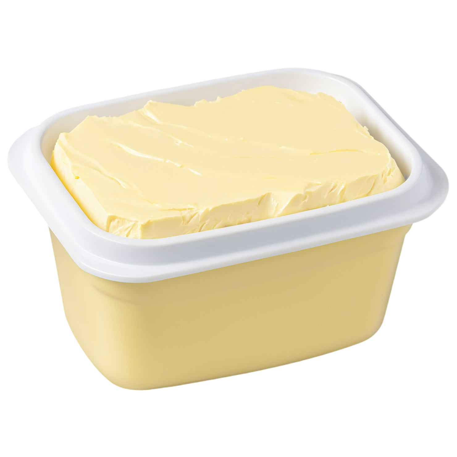 Margarine fats isolated on transparent background, #7869