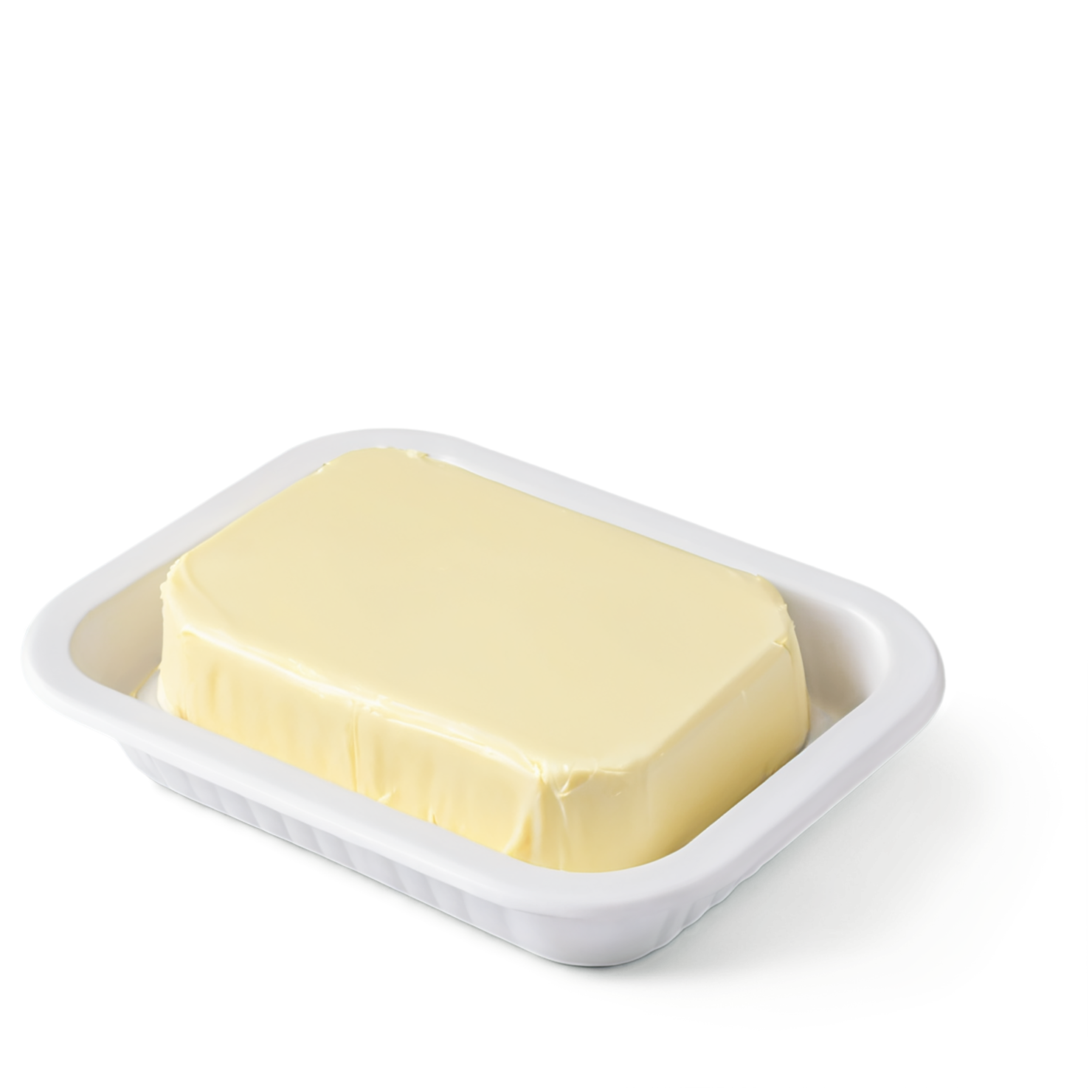 Margarine fats isolated on transparent background, #7872