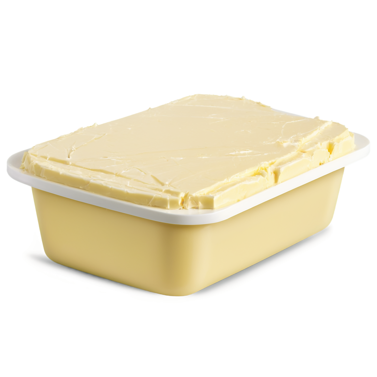 Margarine fats isolated on transparent background, #7873
