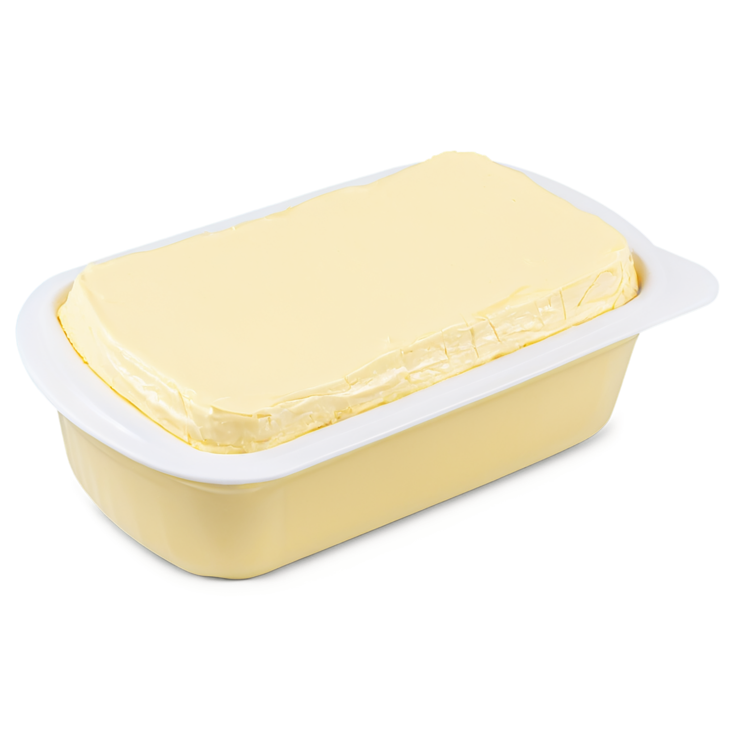 Margarine fats isolated on transparent background, #7878