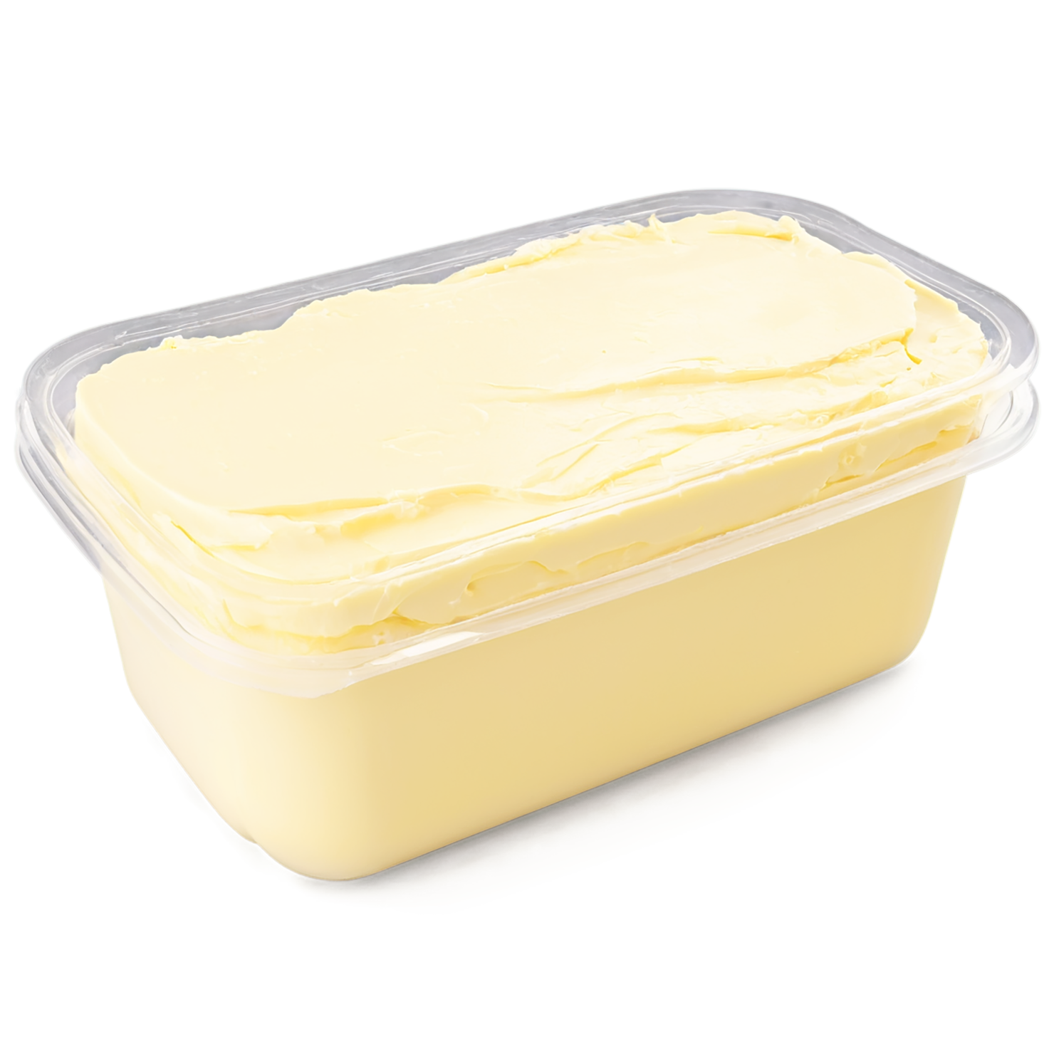 Margarine fats isolated on transparent background, #7882