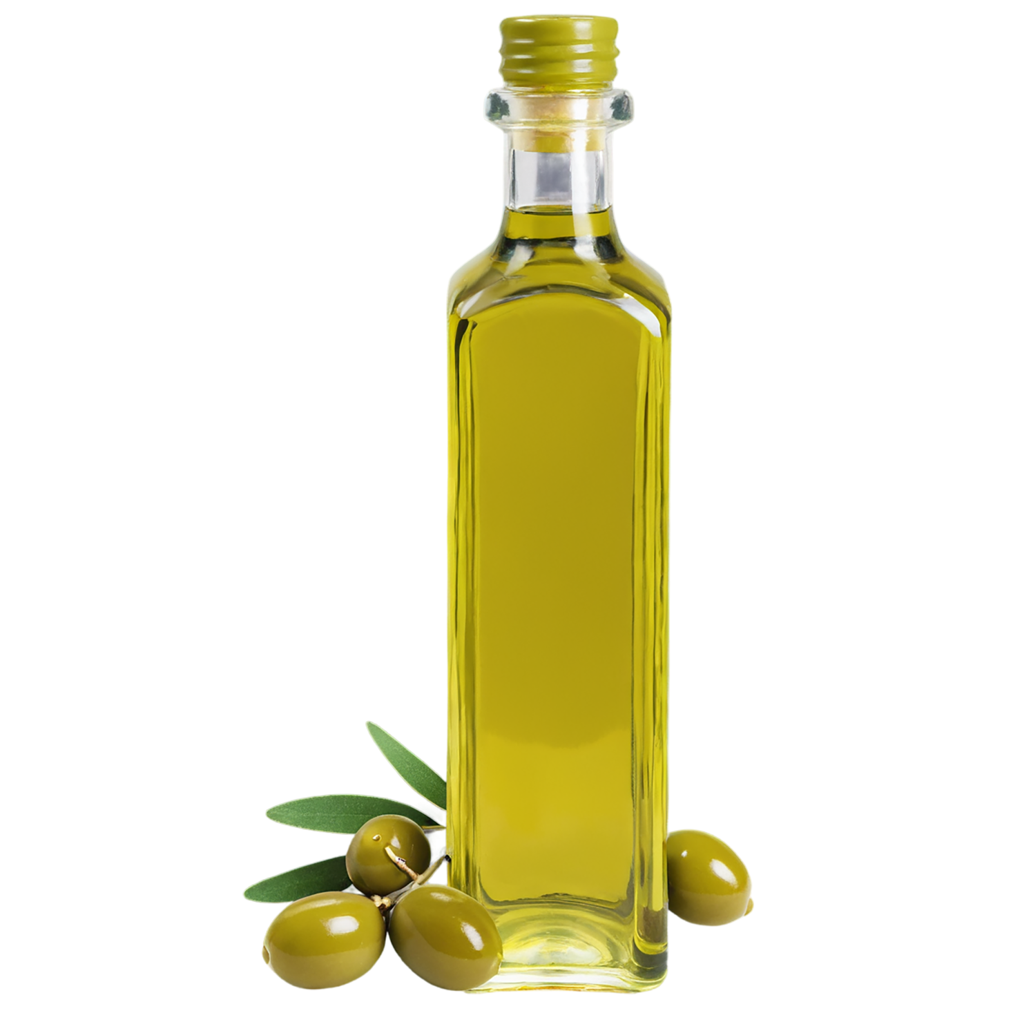 Olive oil isolated on transparent background, #7887