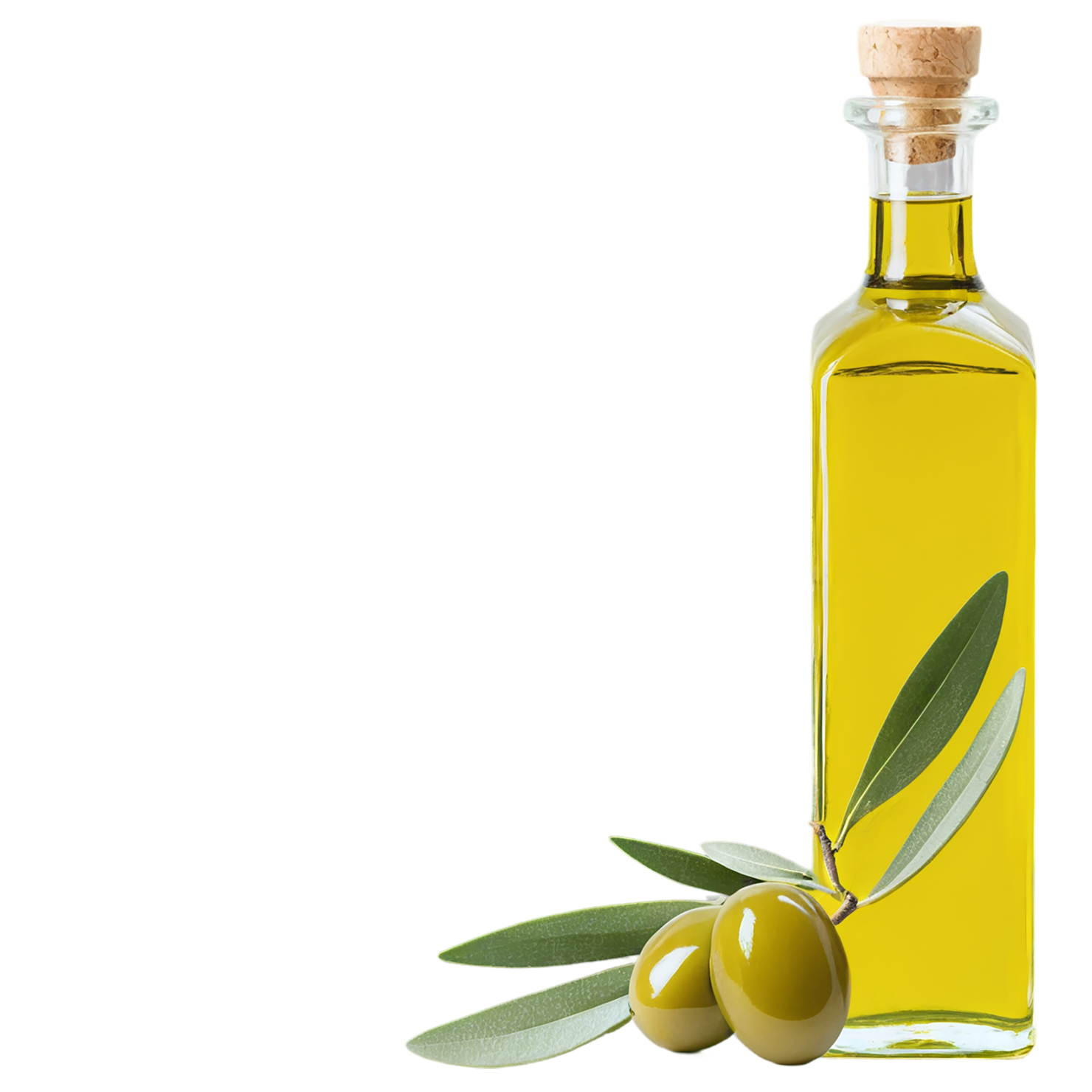 Olive oil isolated on transparent background, #7888