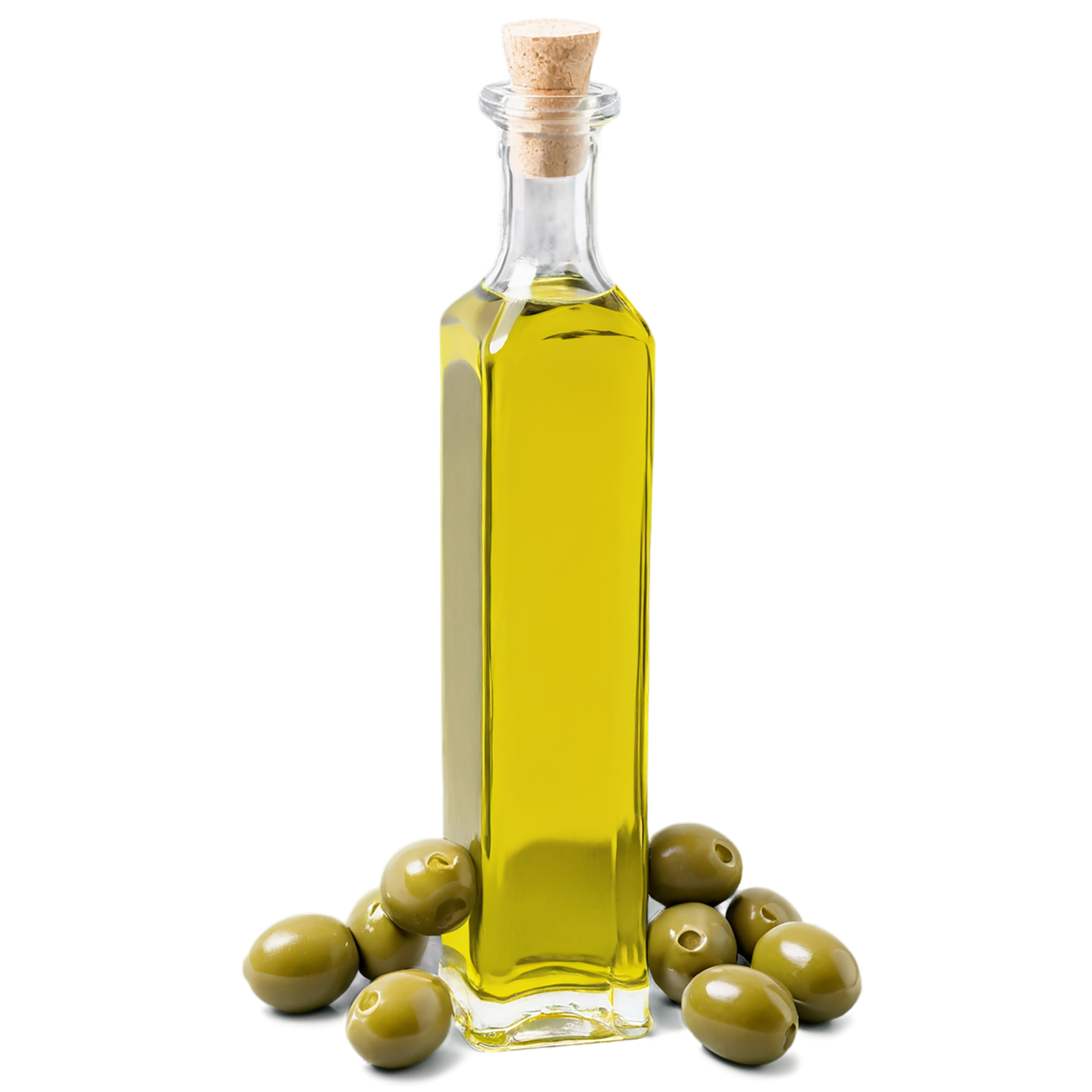 Olive oil isolated on transparent background, #7889