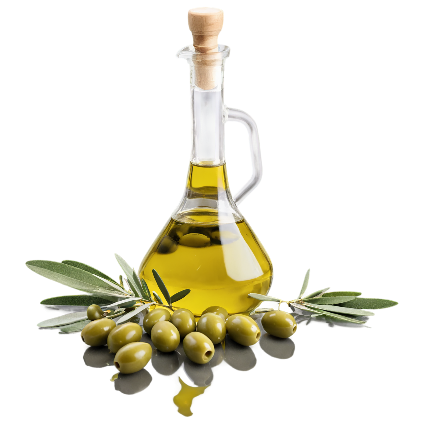 Olive oil isolated on transparent background, #7899