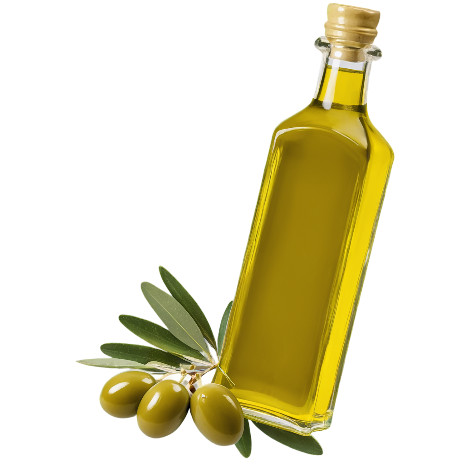 Olive oil isolated on transparent background, #7909