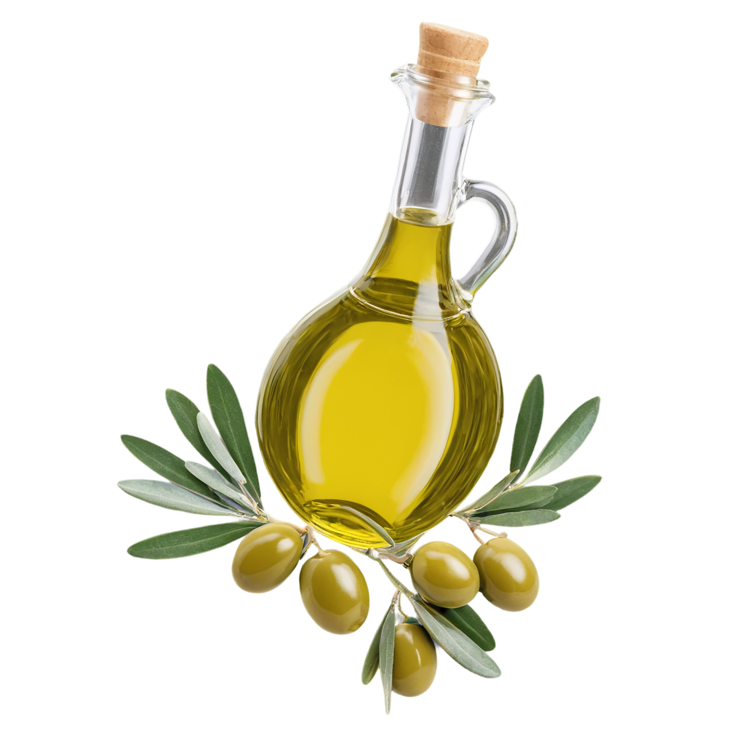 Olive oil isolated on transparent background, #7913