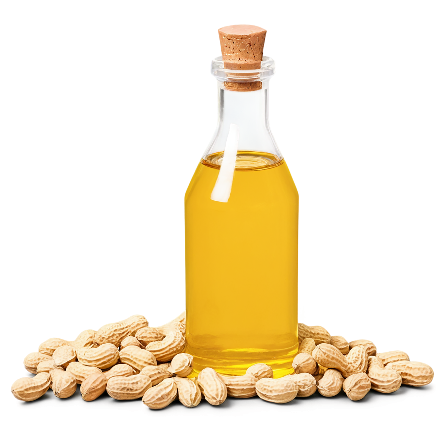 Peanut oil isolated on transparent background, #7917