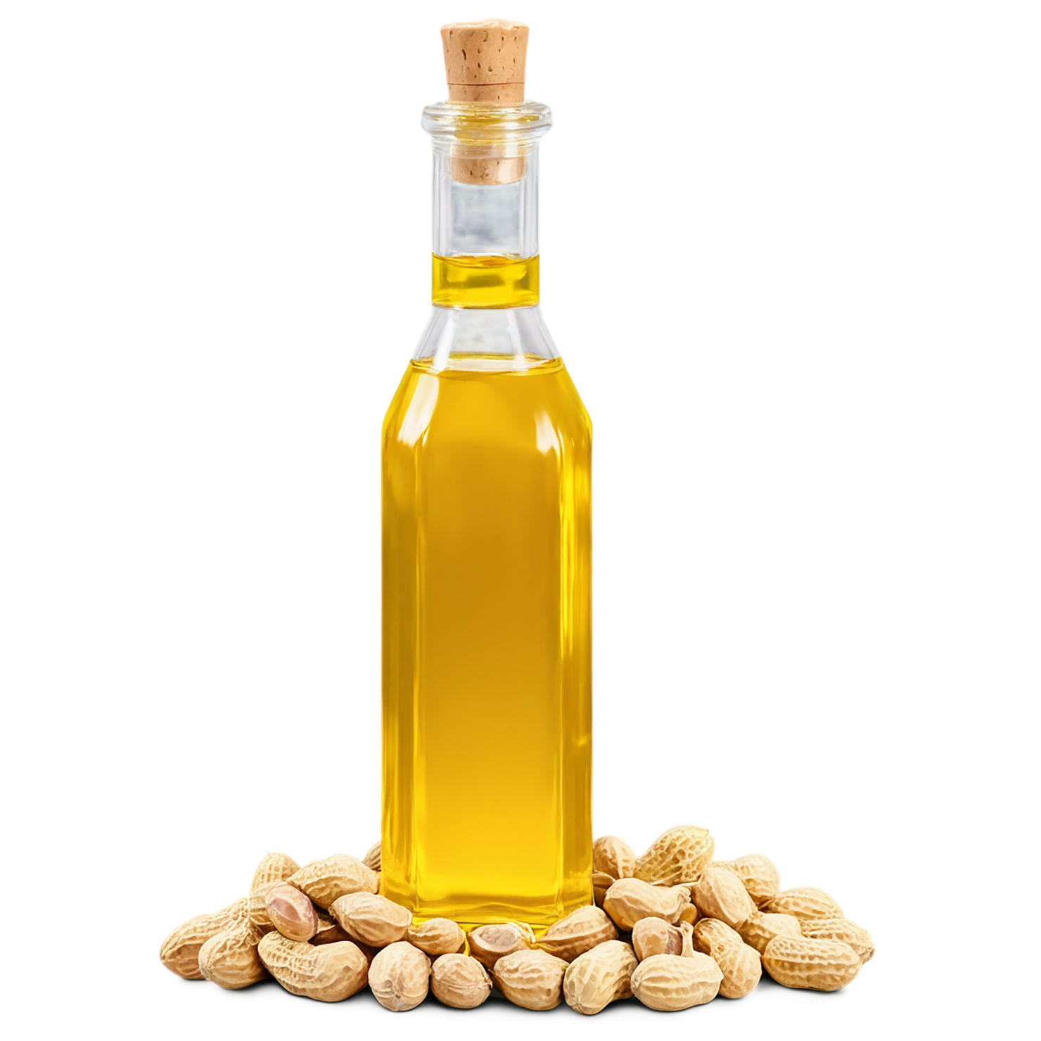 Peanut oil isolated on transparent background, #7920