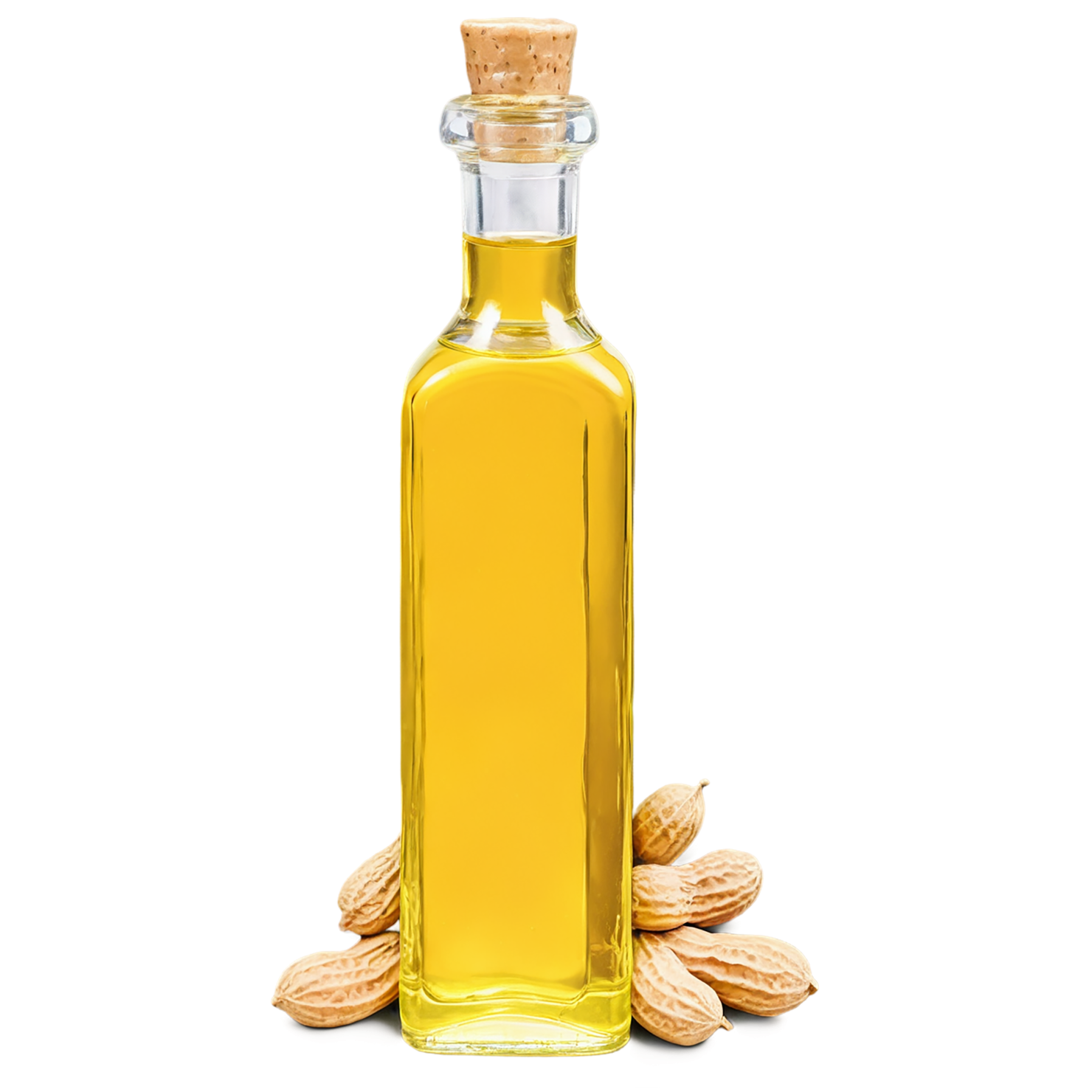 Peanut oil isolated on transparent background, #7923
