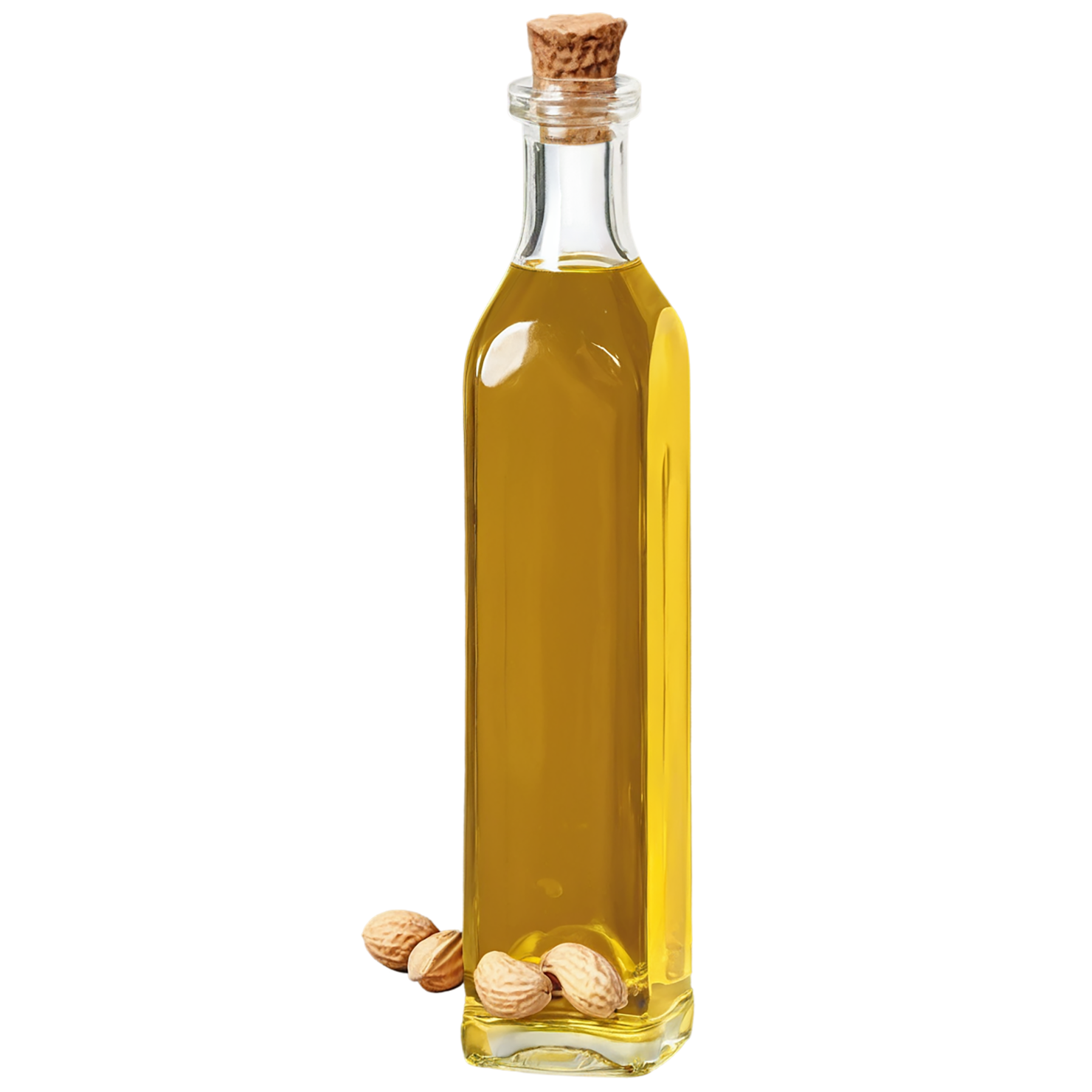 Peanut oil isolated on transparent background, #7926