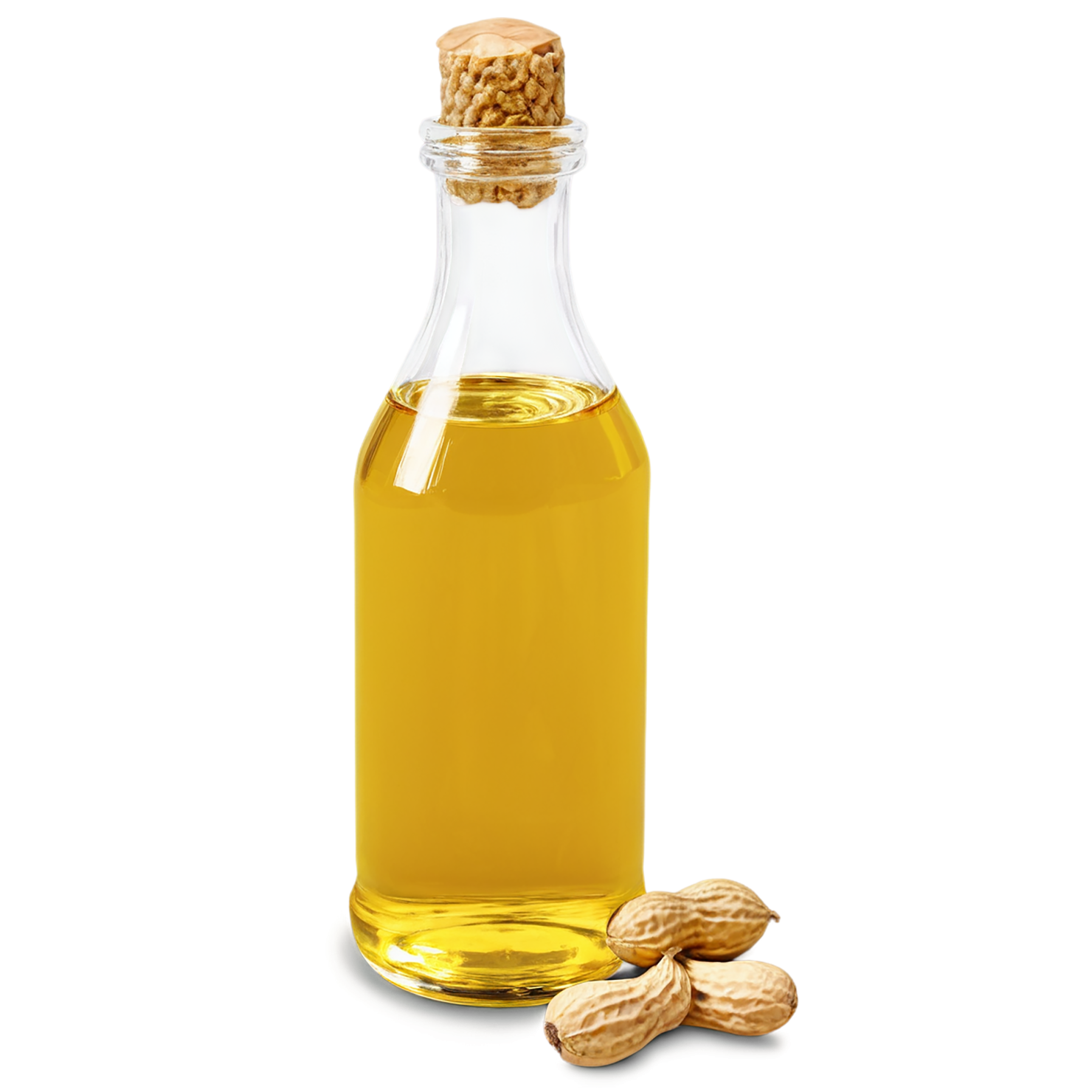 Peanut oil isolated on transparent background, #7927