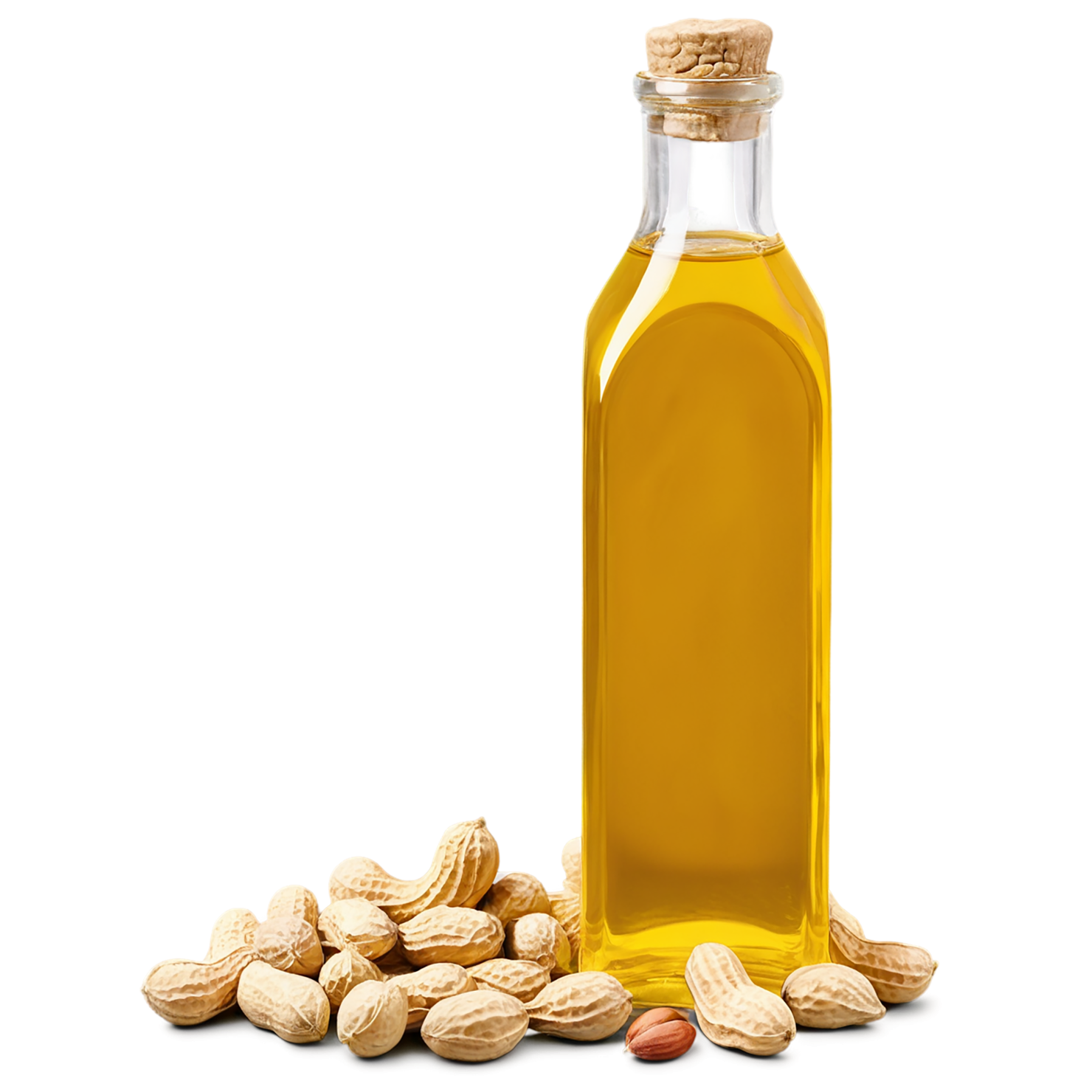 Peanut oil isolated on transparent background, #7932