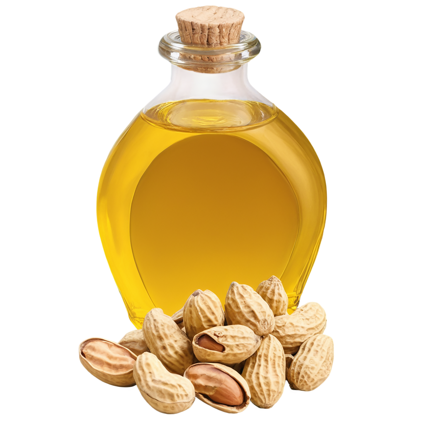Peanut oil isolated on transparent background, #7935