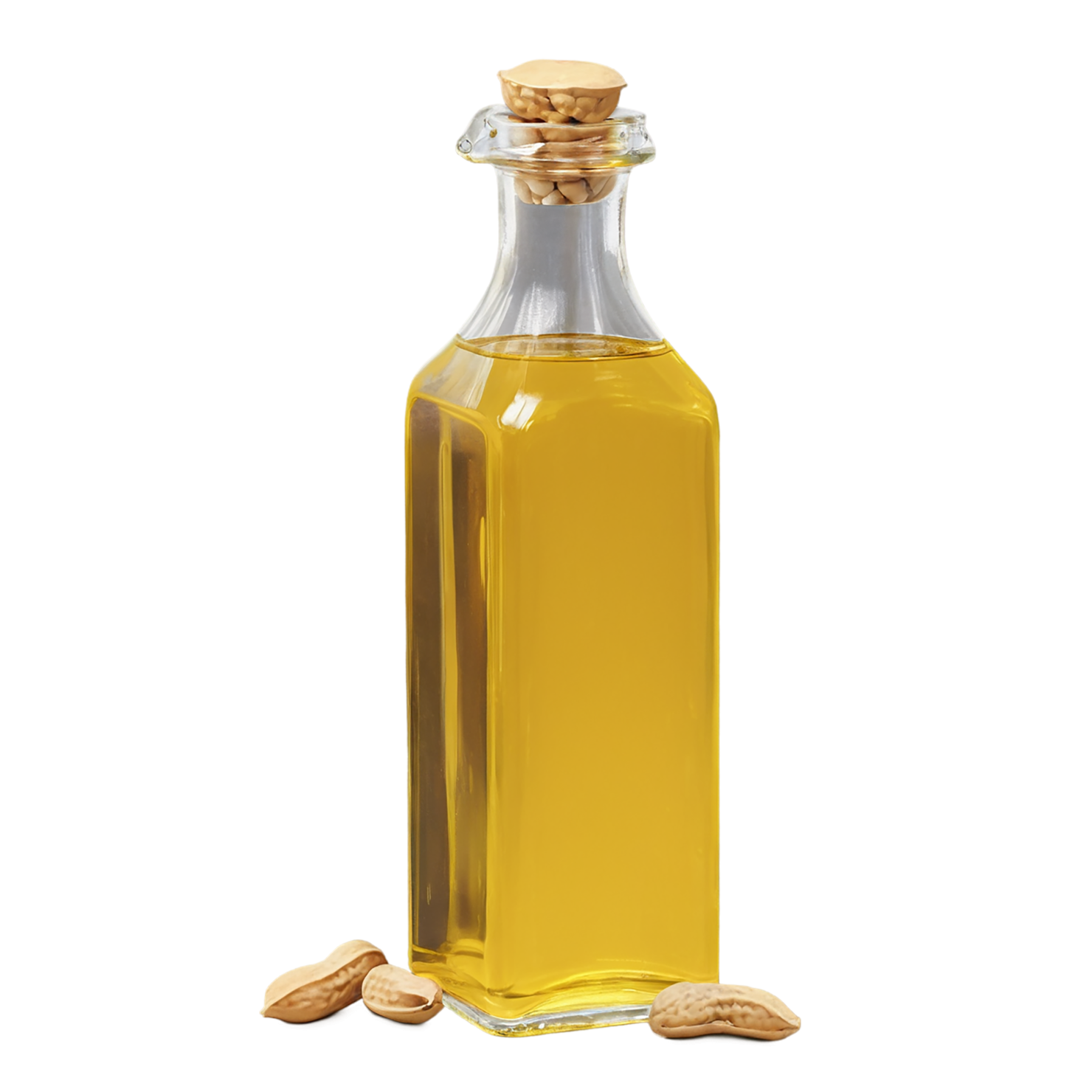 Peanut oil isolated on transparent background, #7936