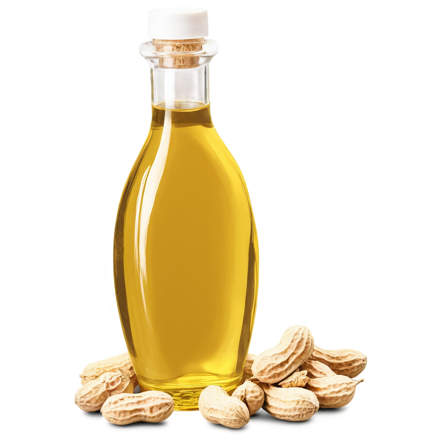 Peanut oil isolated on transparent background, #7938
