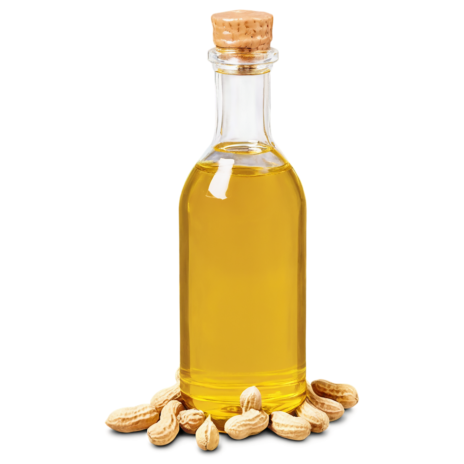 Peanut oil isolated on transparent background, #7939