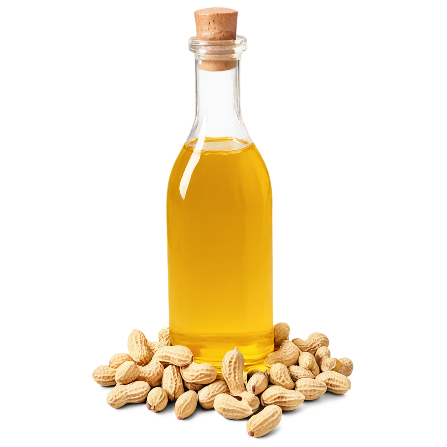 Peanut oil isolated on transparent background, #7941